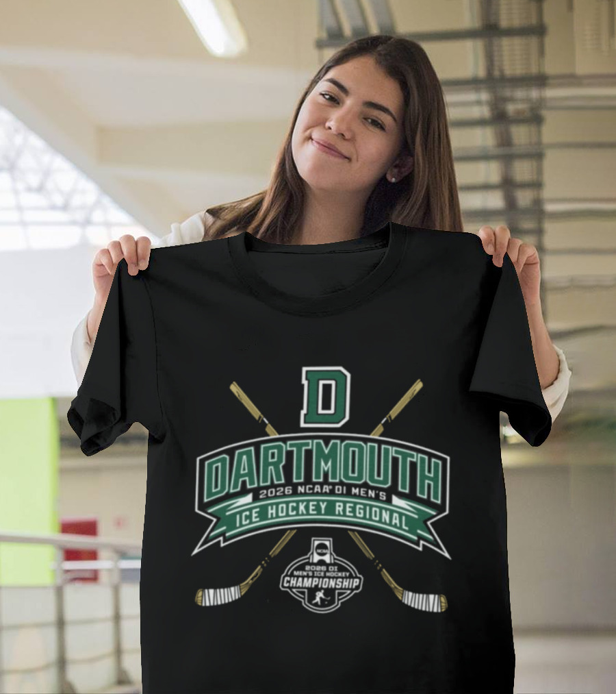 Dartmouth Big Green NCAA DI Men's Ice Hockey Regional 2026 T-Shirt