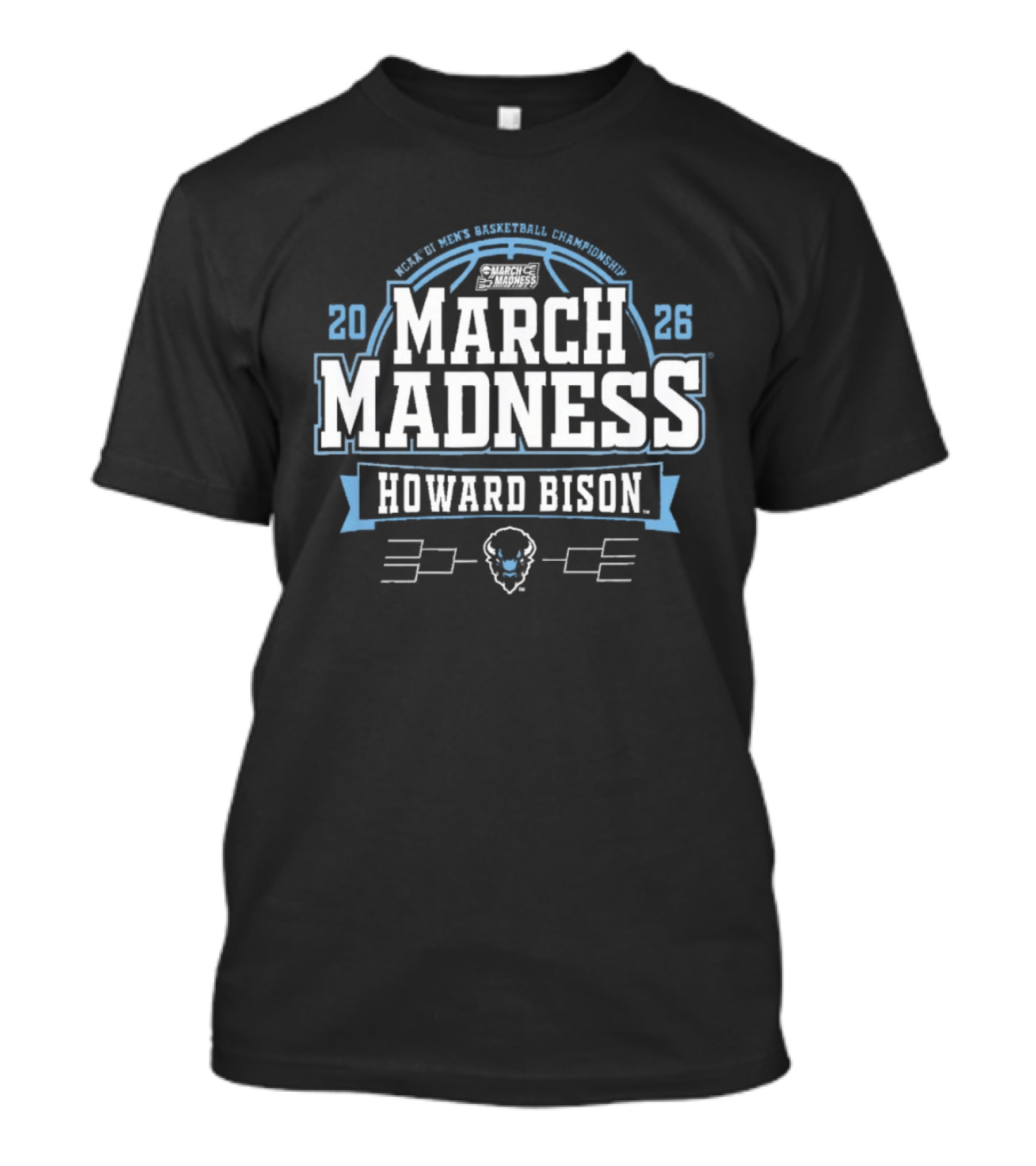 2026 March Madness Howard Bison Basketball Championship T-Shirt