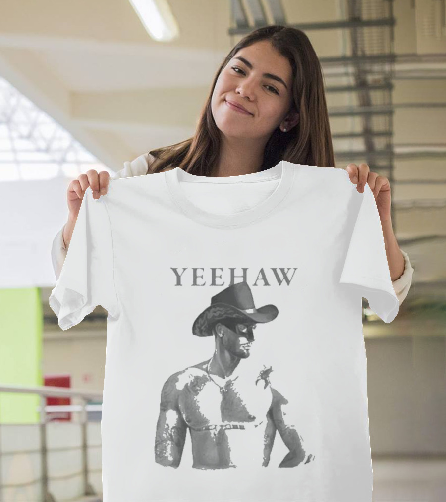 Yeehaw Orville Peck Pride 2024 Cowboy Hat T-Shirt