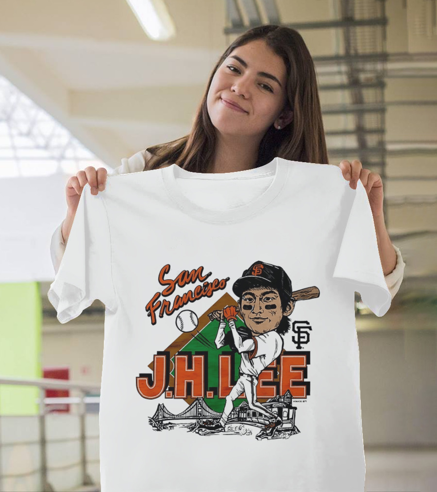 San Francisco Giants J.H. Lee Caricature T-Shirt