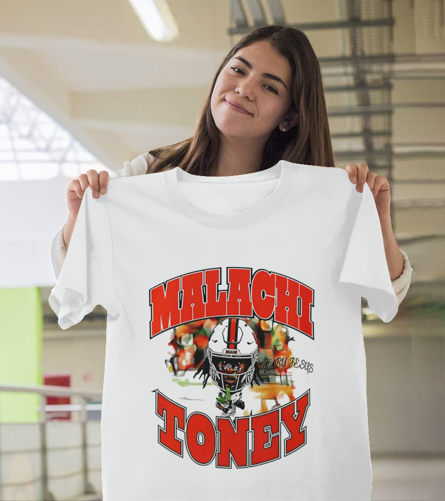 Malachi Toney Baby Jesus Miami Hurricanes T-Shirt