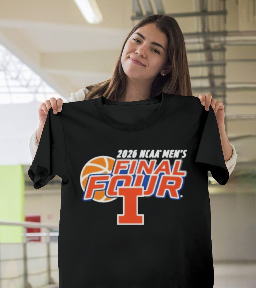 2026 NCAA Men's Final Four Illinois Fighting Illini T-Shirt