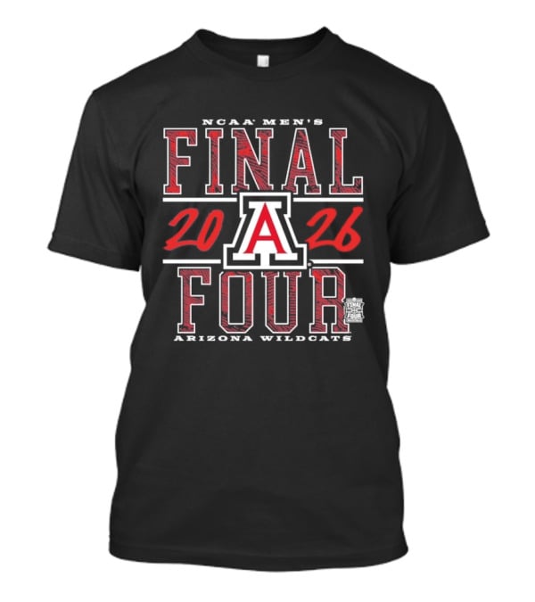 NCAA Men's Final Four 2026 Arizona Wildcats T-Shirt