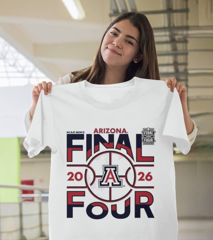 Arizona Wildcats 2026 Final Four Basketball March Madness T-Shirt