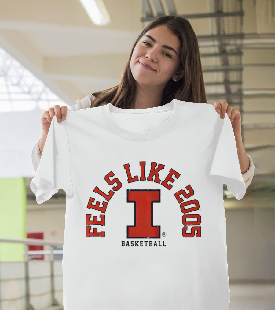 Feels Like 2005 Illinois Fighting Illini Basketball T-Shirt