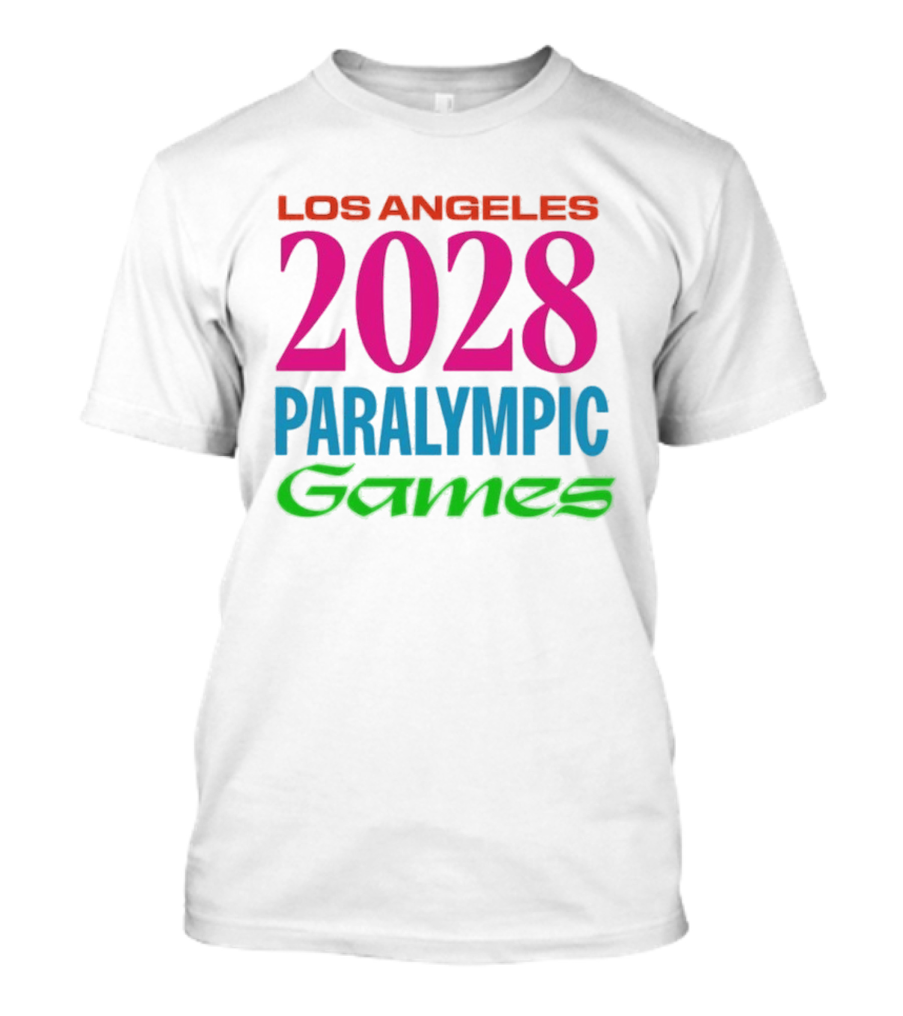 Los Angeles 2028 Paralympic Games Superbloom Collection T-Shirt