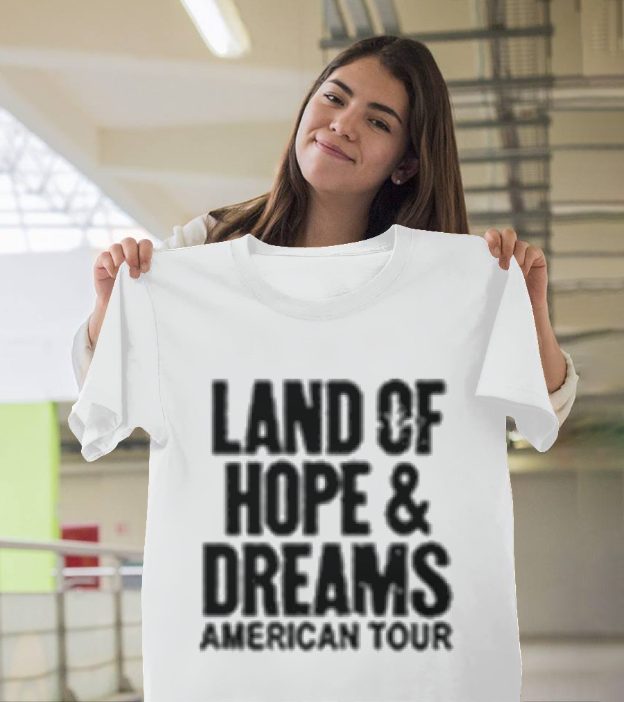 Bruce Springsteen Land Of Hope & Dreams American Tour 2026 T-Shirt