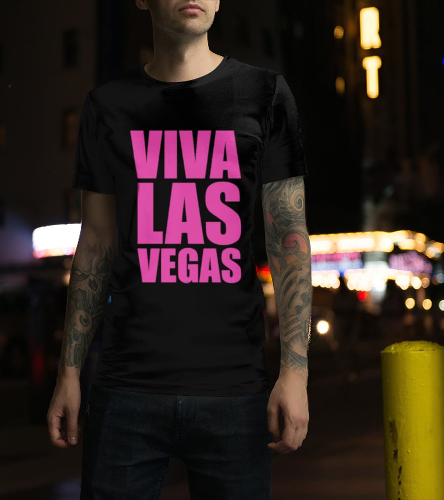 Viva Las Vegas Pink T-Shirt