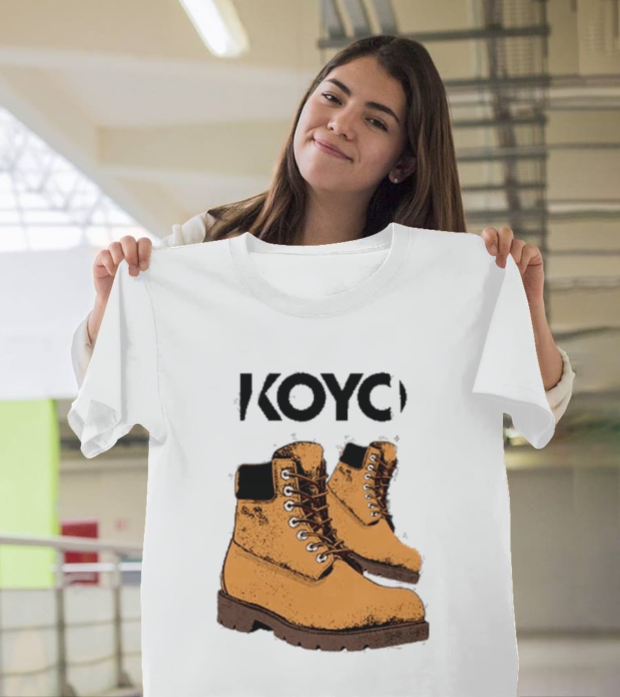 Koyo Timberland Style Boots T-Shirt