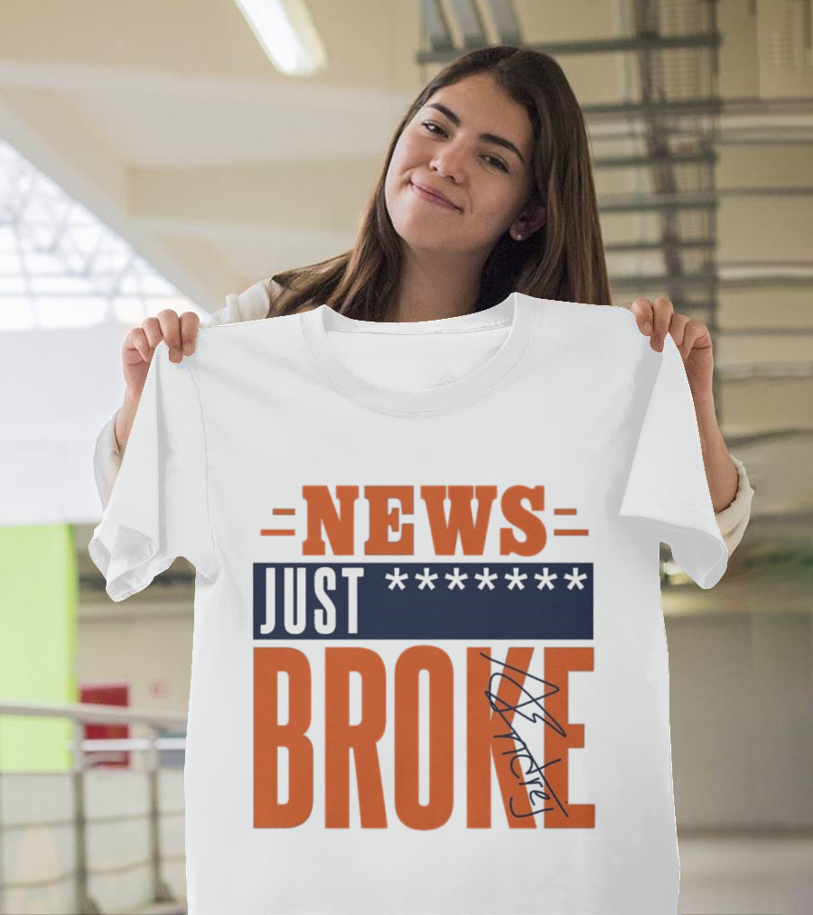Andrej Stojakovic News Just Broke Illinois Fighting Illini T-Shirt