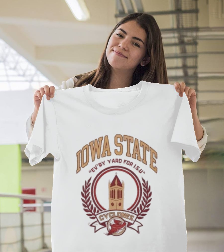 Iowa State Campanile State And Proud Tradition T-Shirt