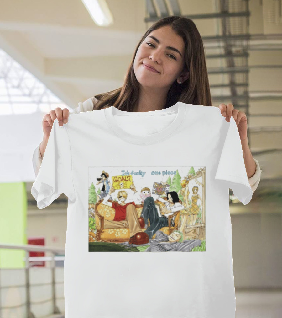 It's Funky One Piece Anime Crew And Goal Adventure T-Shirt