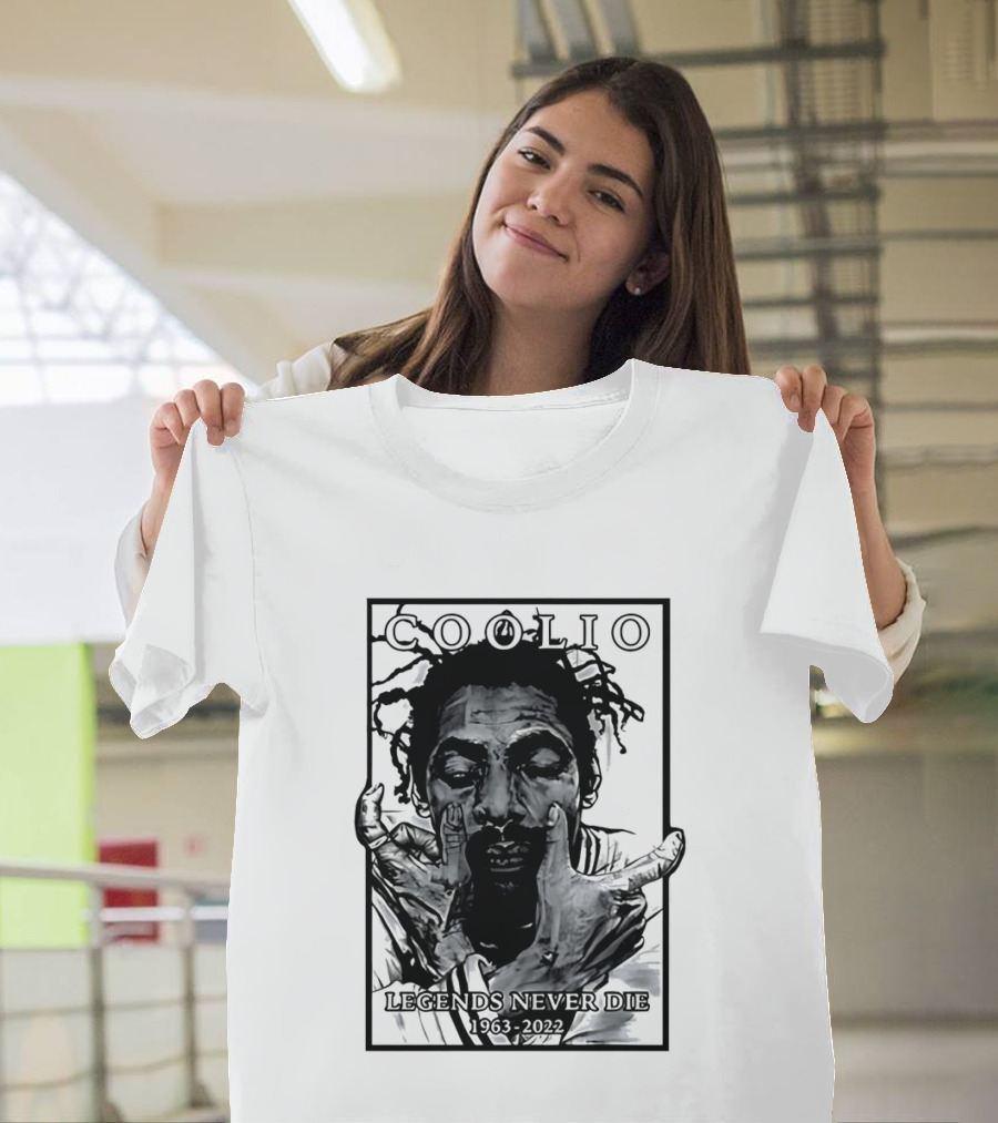 COOLIO Legends Never Die 1963 2022 T-Shirt