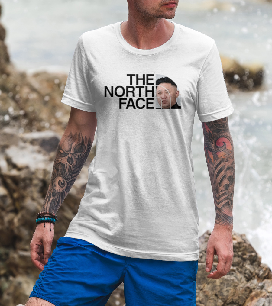 The North Face Kim Jong Un Parody Meme T-Shirt