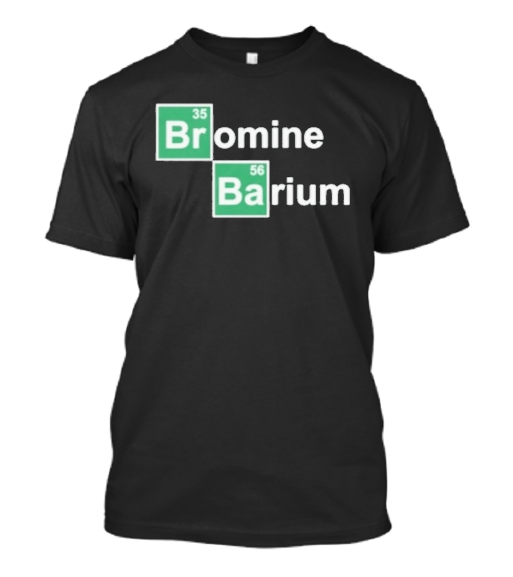 Bob Lazar Bromine Barium Element Chart T-Shirt