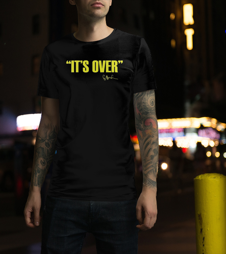 IT'S OVER" Elliot Cadeau Michigan Wolverines Basketball T-Shirt