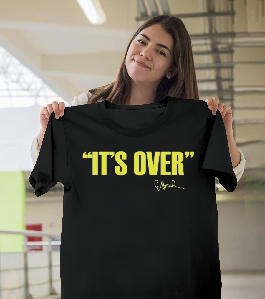 IT'S OVER" Elliot Cadeau Michigan Wolverines Basketball T-Shirt
