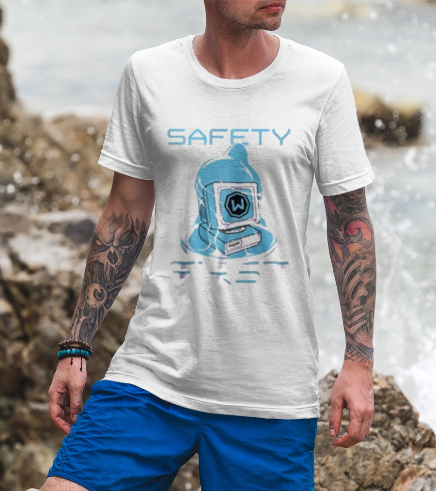 Windscribe Safety First Helmet W T-Shirt