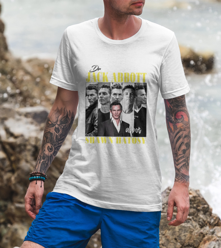 Dr Jack Abbott Shawn Hatosy Multiscene Portrait Compilation T-Shirt