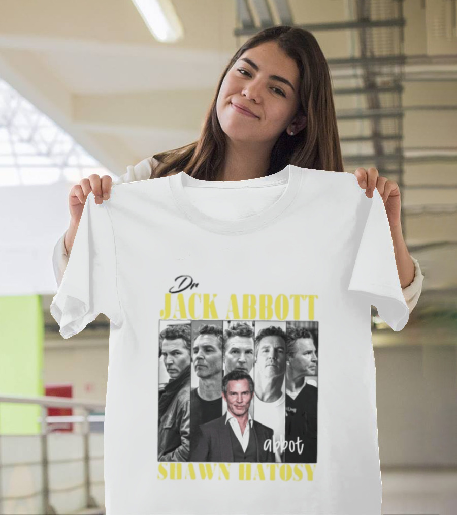 Dr Jack Abbott Shawn Hatosy Multiscene Portrait Compilation T-Shirt