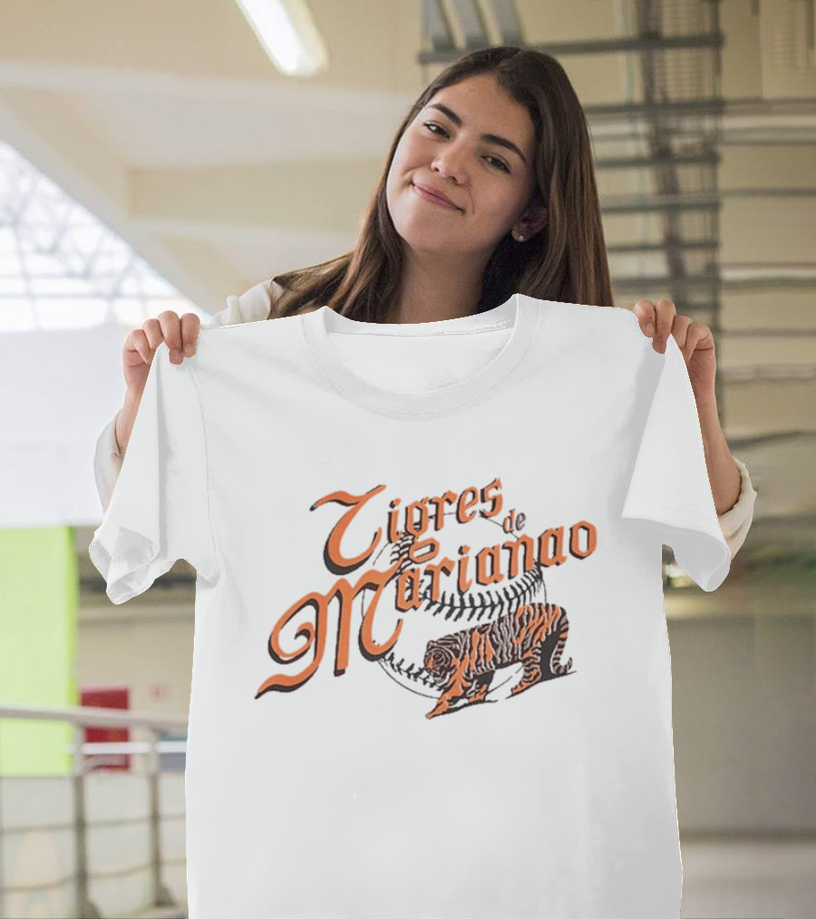 Tigres De Marianao Baseball Ebbets Field Flannels T-Shirt