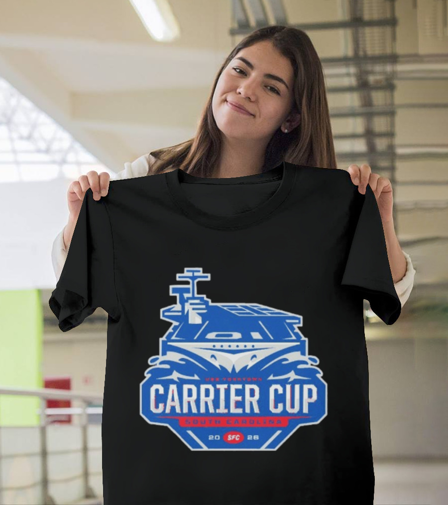 USS Yorktown Carrier Cup South Carolina SFC 2026 Tournament T-Shirt