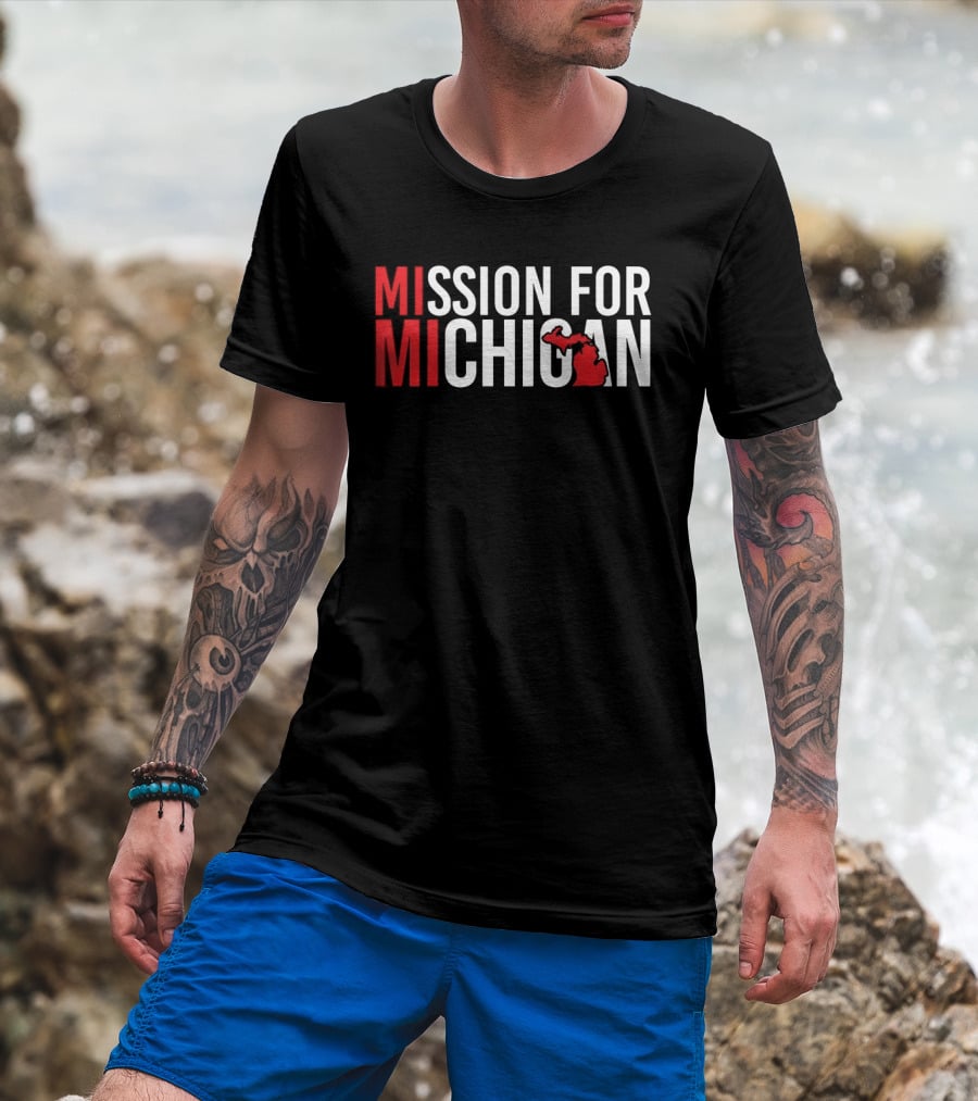 MJF Better Than Texas Death Legend Mission For Michigan MI T-Shirt