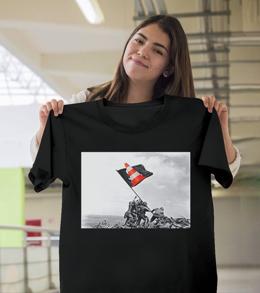 Pittsburgh Pirates Win Their First Series Traffic Cone Flag T-Shirt