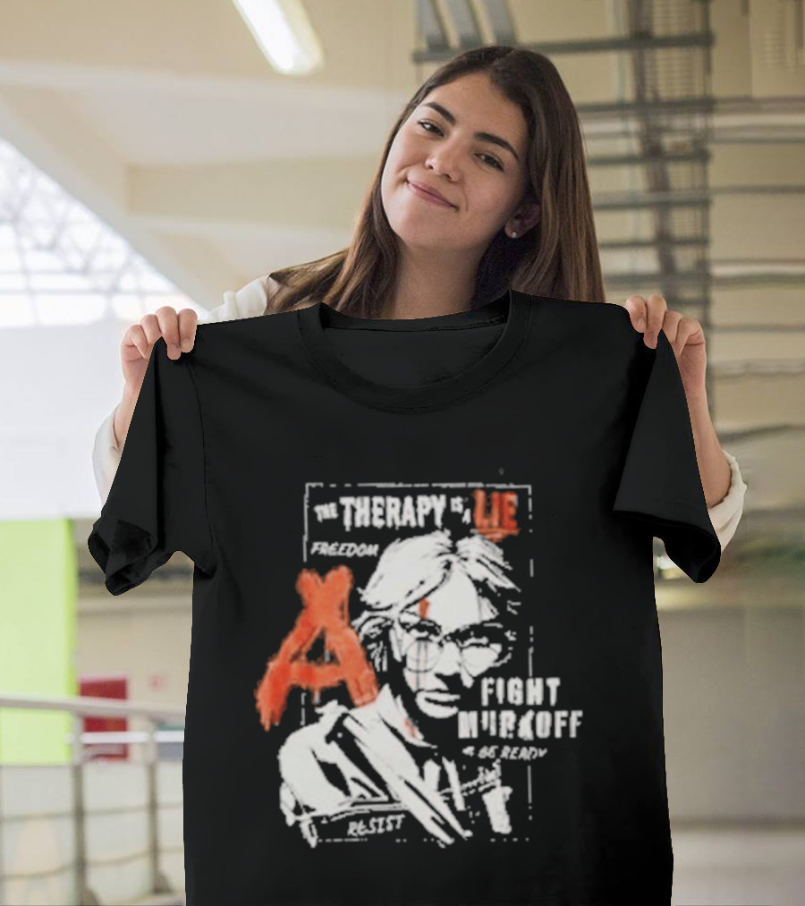 The Therapy Is In Fight Murkoff Project Red Barrels Games Amelia Resistance T-Shirt