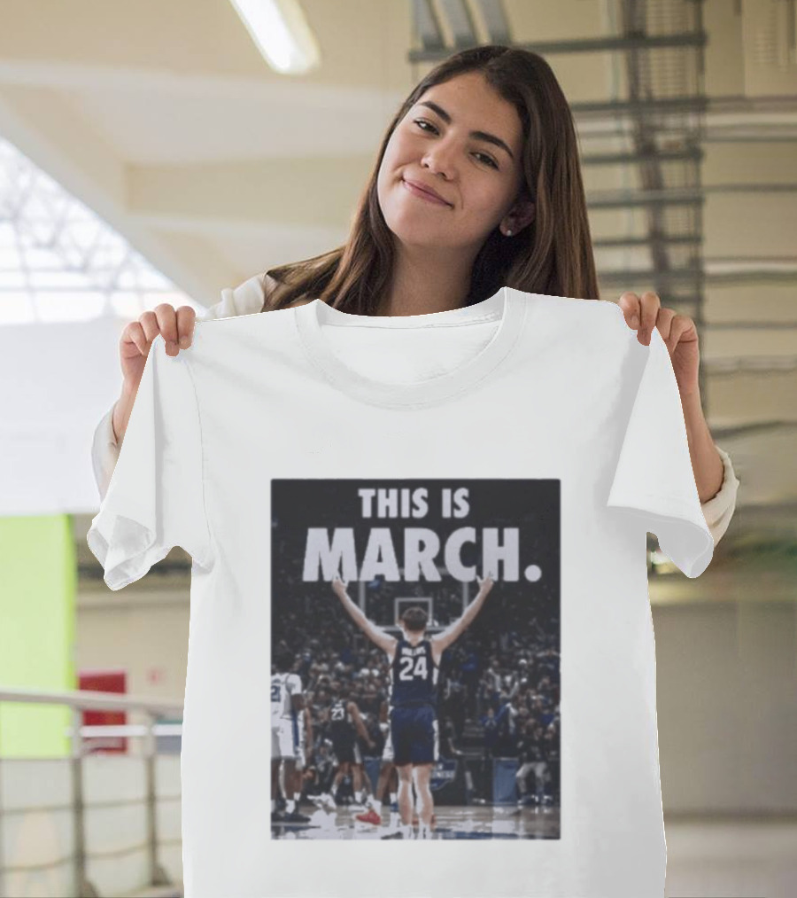 This Is March Braylon Mullins The Shot Uconn Clutch Basketball Moment T-Shirt