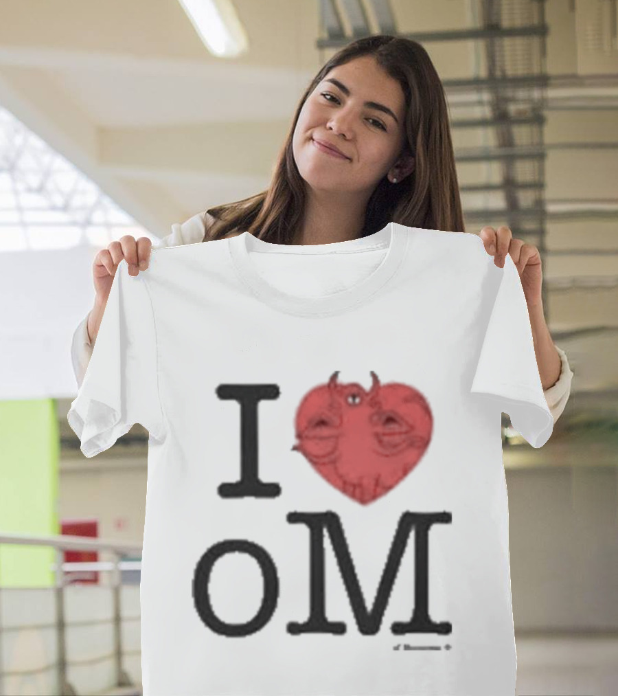 Polyvinyl Records Of Montreal I Love Om Heart Tomato Face T-Shirt