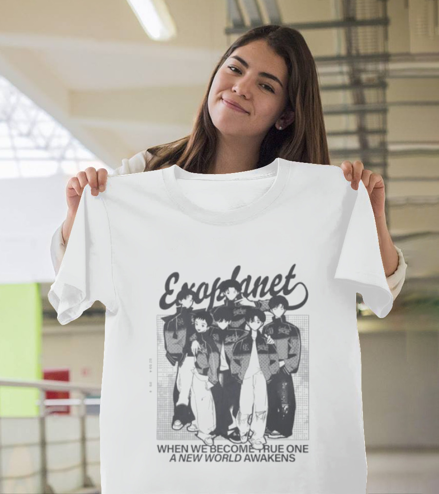 EXOPlanet When We Become True One A New World Awakens T-Shirt