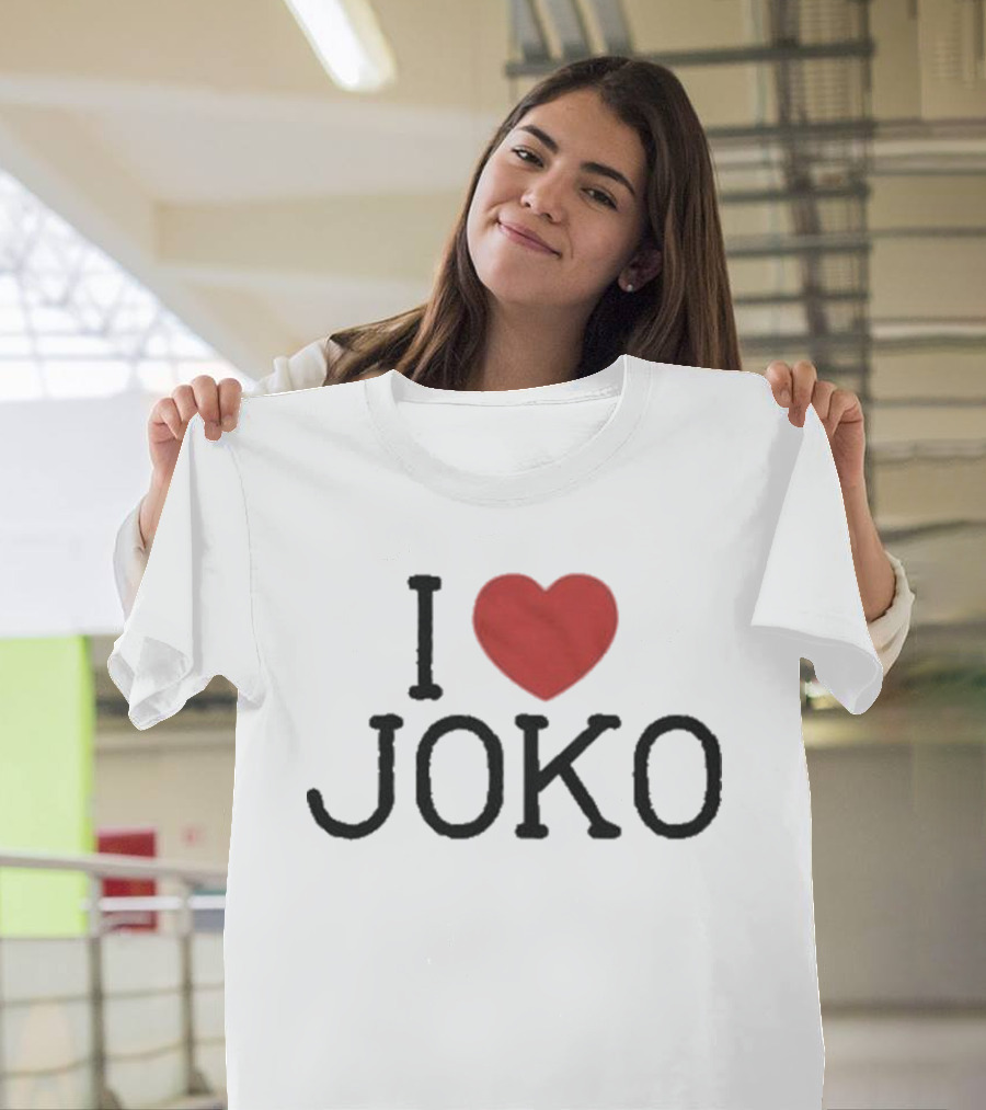 I Love Joko Heart T-Shirt