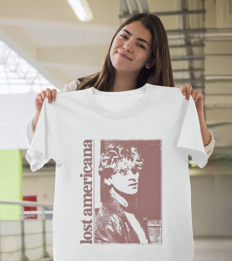 Lost Americana Mgk Retro Style Image T-Shirt