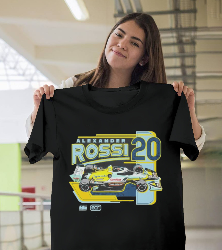 Alexander Rossi 2026 Splenda Sunfast Lava House Car ECR Racing 20 T-Shirt