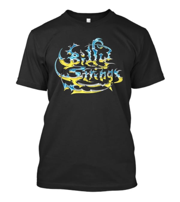 Billy Strings Spring Tour Psychedelic Blue Yellow T-Shirt