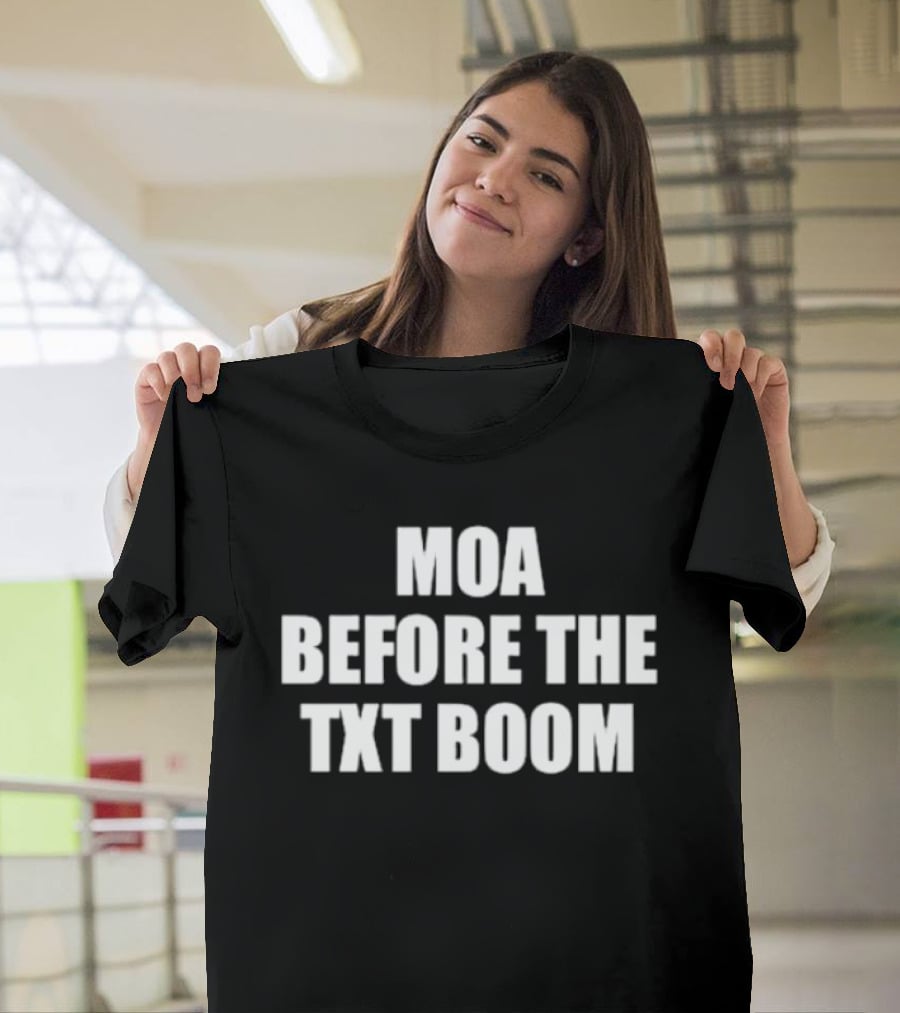 Moa Before The Txt Boom Phrase Nostalgia T-Shirt