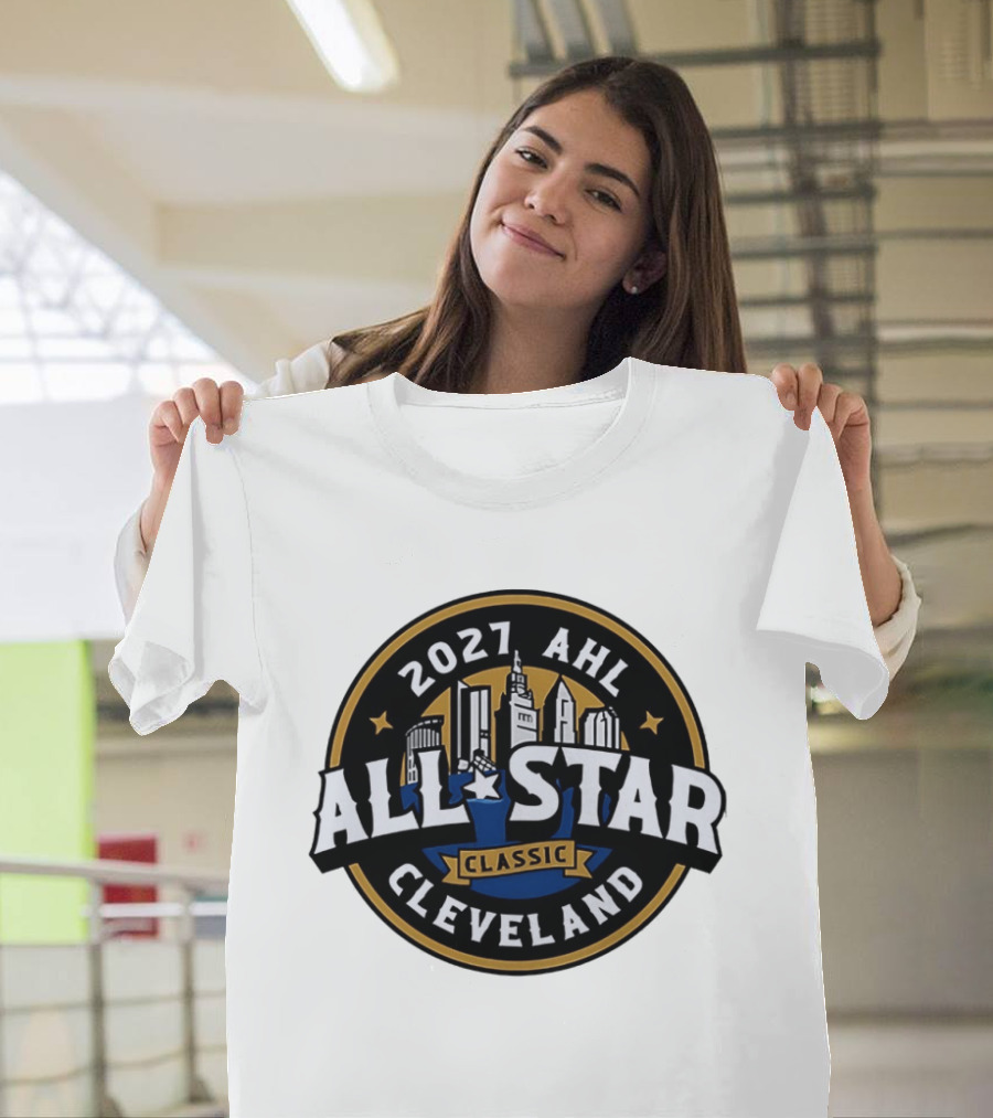 2027 AHL All Star Classic Cleveland Skyline Event T-Shirt