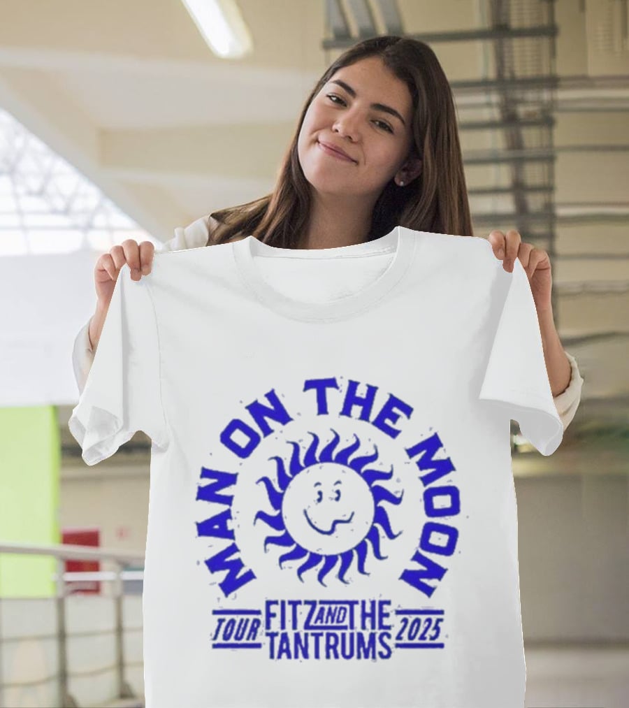 Man On The Moon Fitz And The Tantrums 2025 Sunbeam T-Shirt