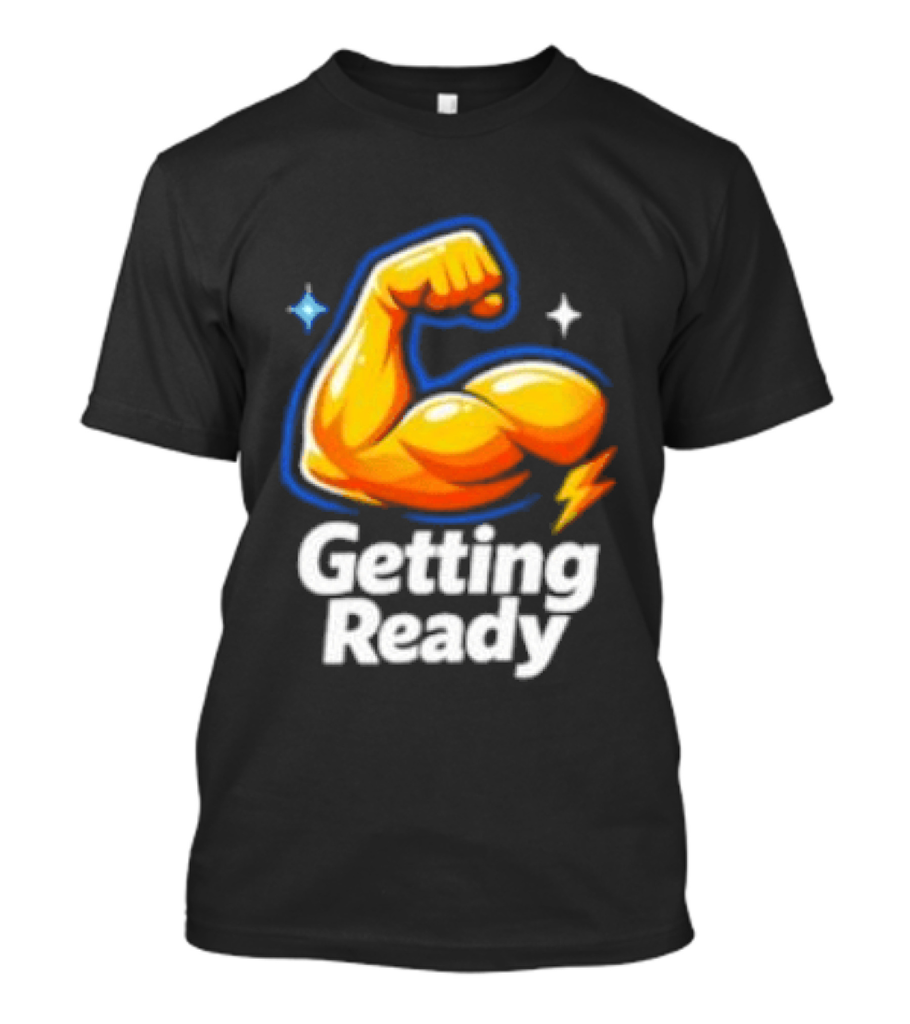 Cristiano Ronaldo Getting Ready Strong Arm Emoji T-Shirt