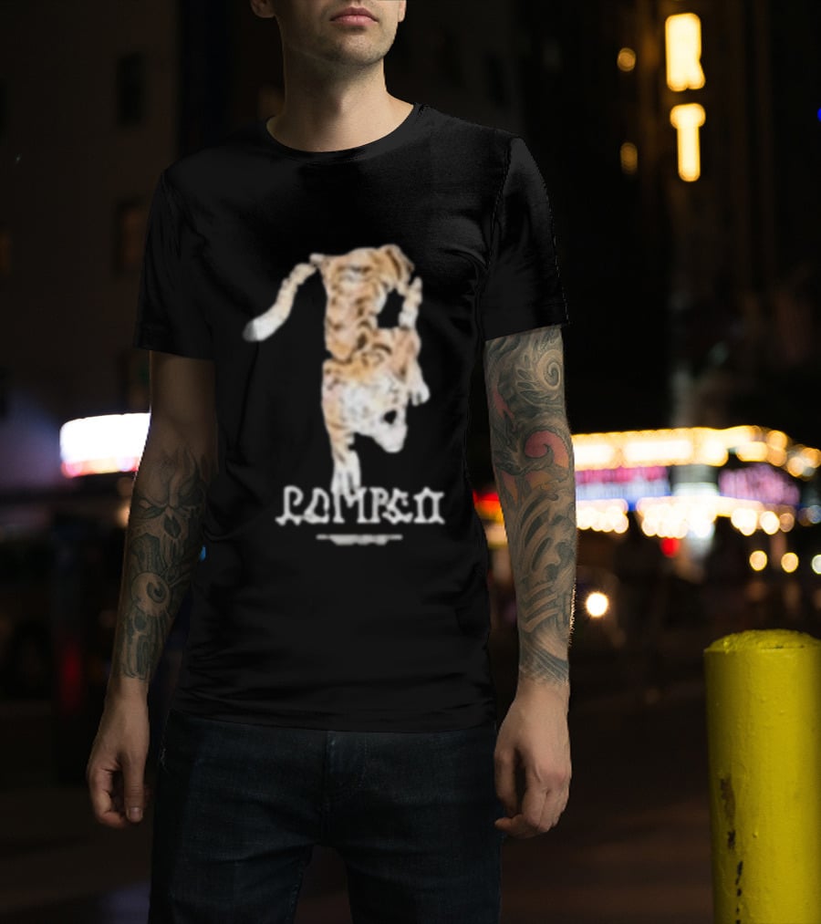 Pompeii Tiger Jumping T-Shirt