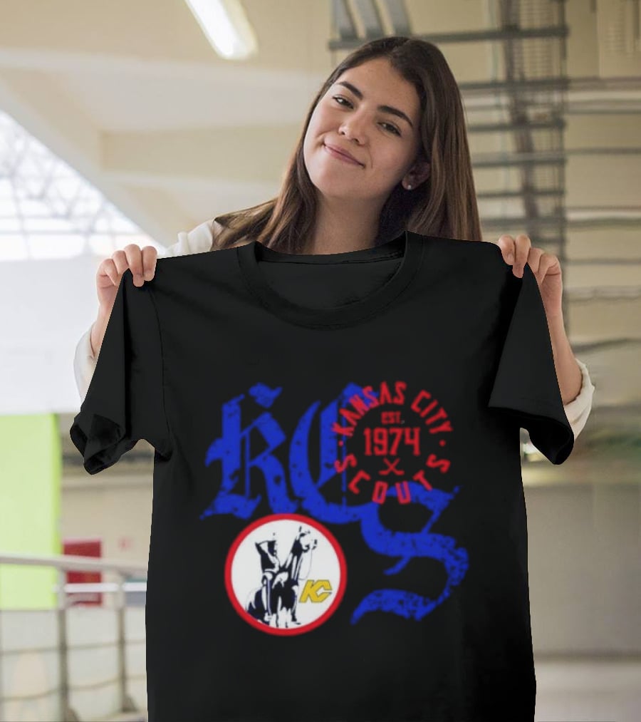 Kansas City Scouts 1974 Retro KC NHL Scouts T-Shirt