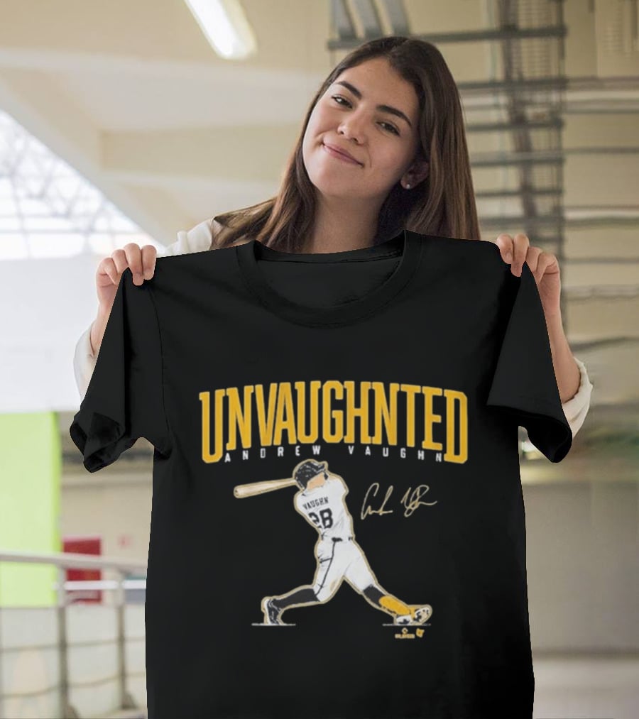 Andrew Vaughn Unvaughnted Baseball Signature T-Shirt