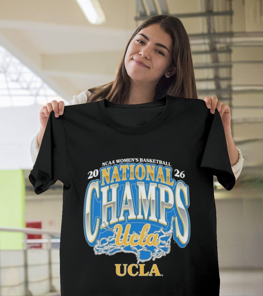 NCAA Women's Basketball 2026 National Champs UCLA Bruins T-Shirt