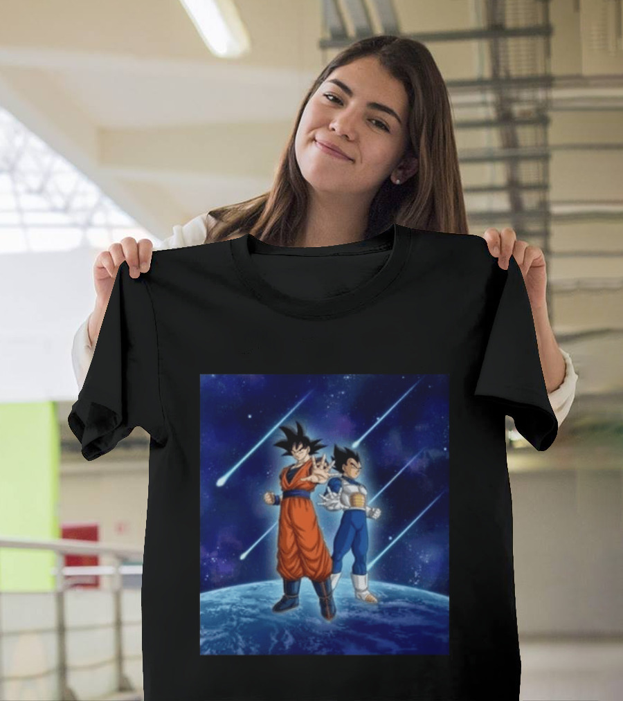 Dragon Ball Games Battle Hour 2026 Dokkan Battle Goku Vegeta Space Adventure T-Shirt