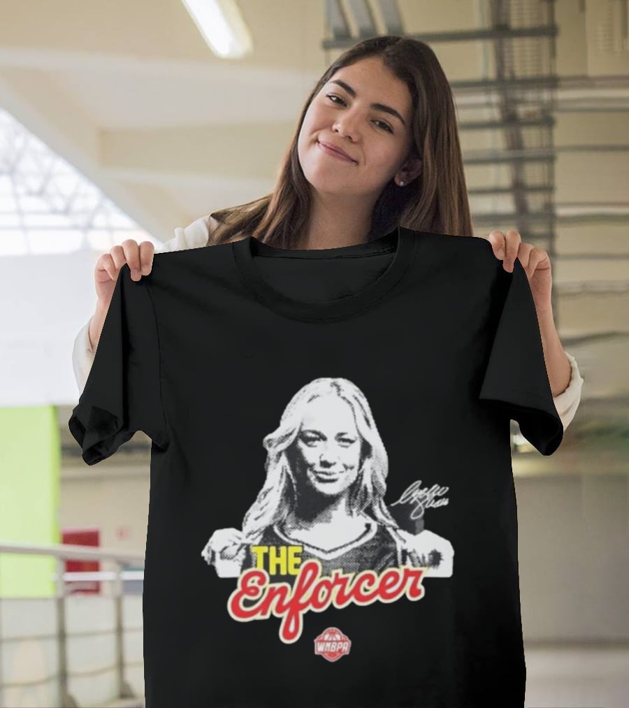 Sophie Cunningham The Enforcer WNBPA Basketball Signature T-Shirt