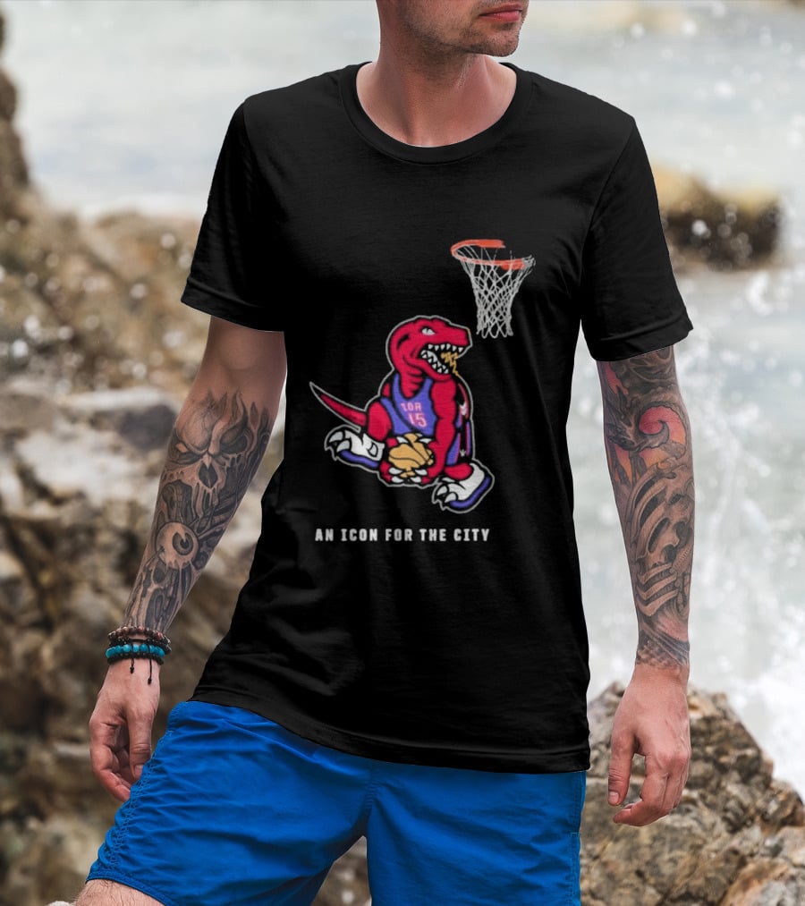 Toronto Raptors Vince Carter An Icon For The City Basketball Legend T-Shirt