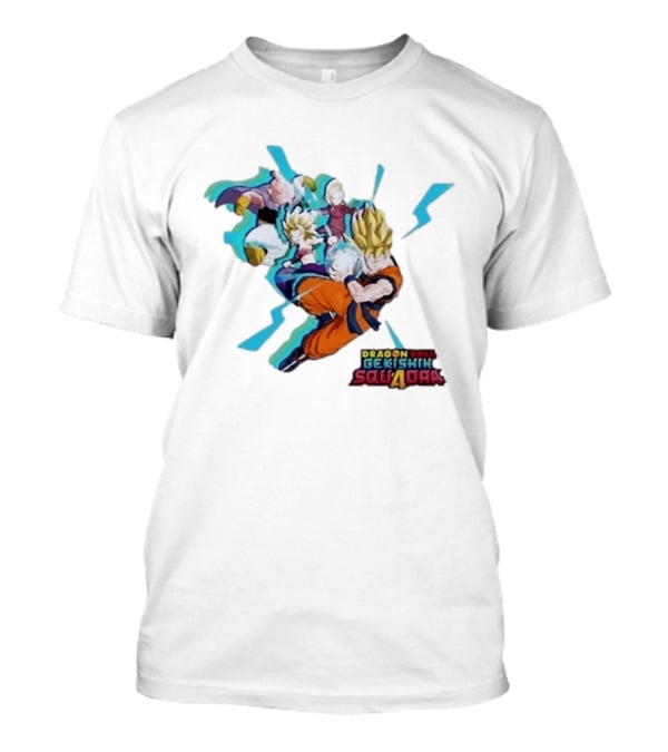 Dragon Ball Gekishin Squadra 2026 Games Battle Hour Characters T-Shirt