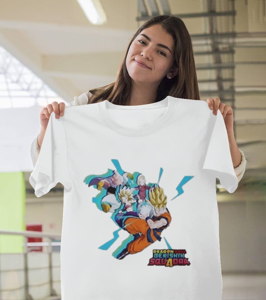 Dragon Ball Gekishin Squadra 2026 Games Battle Hour Characters T-Shirt
