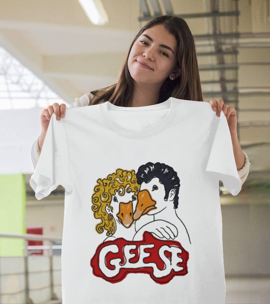 Grease Inspired Lonely Club Geese With Duck Faces T-Shirt